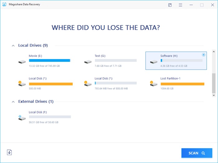 Mago Share Data Recovery Free Download 
