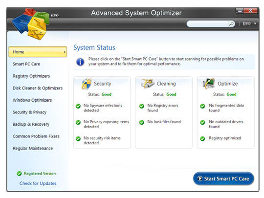Advanced System Optimizer 2020 v3.9 Free Download