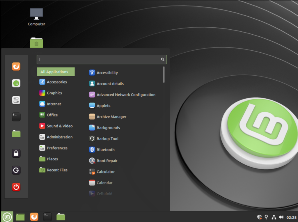 Linux Mint Cinnamon 20.1 Free Download softted