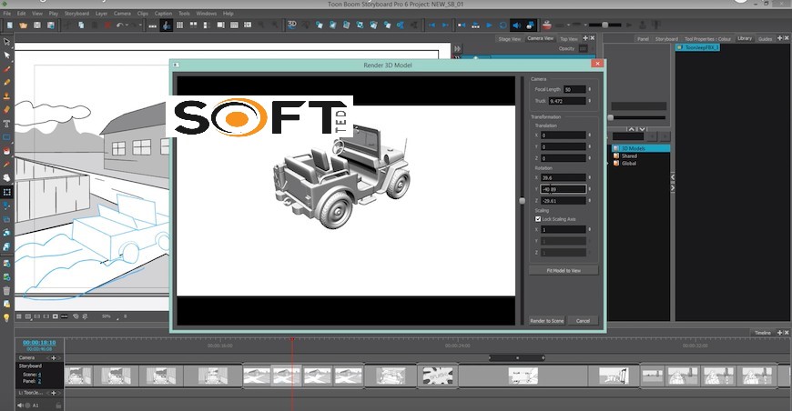 Toon Boom Storyboard Pro 2022 Free Download
