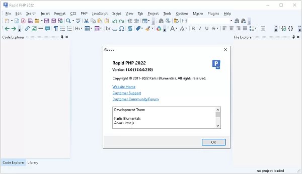 Blumentals Rapid PHP 2022 Free Download