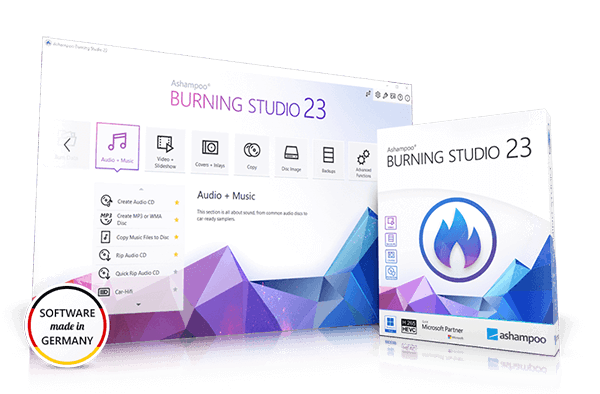Ashampoo Burning Studio 23 Portable Free Download
