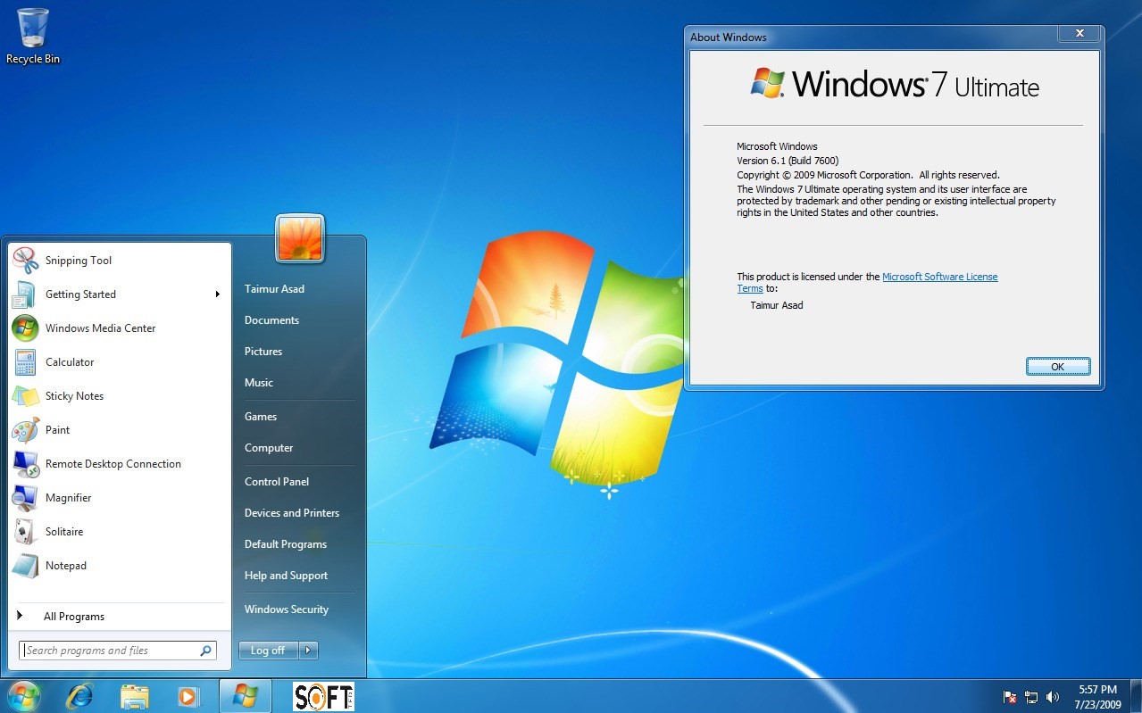 Free Download Windows 7 Ultimate SP1_Softted.com_
