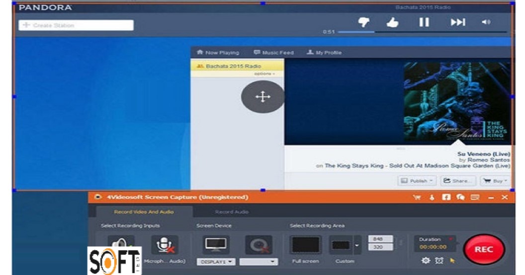 4Videosoft Screen Capture Free Download_Softted.com_