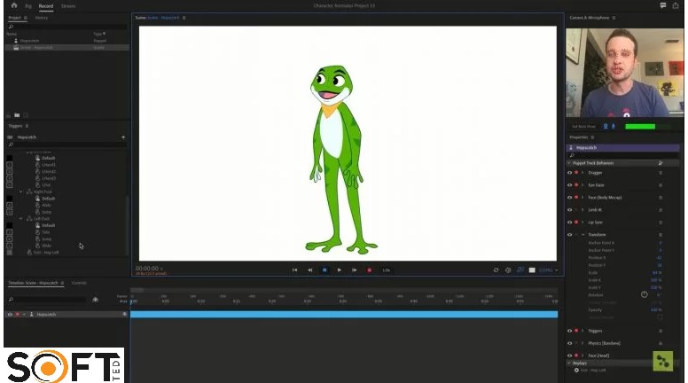 Adobe Character Animator 2022 Free Download_Softted.com_