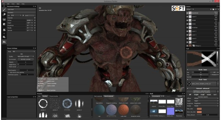 Adobe Substance 3D Painter 7 Free Download_Softted.com_