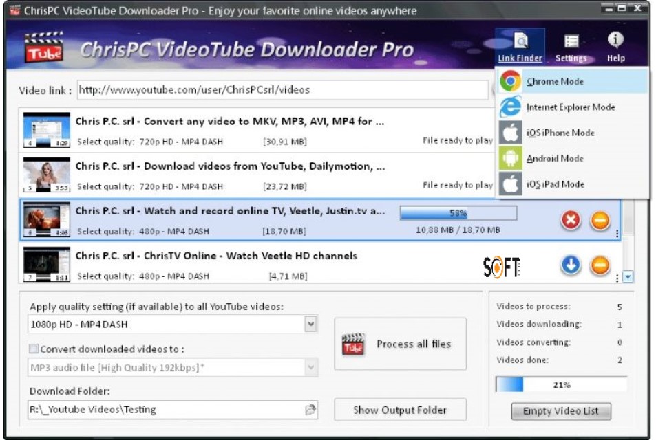 ChrisPC VideoTube Downloader Pro 14 _Softted.com_