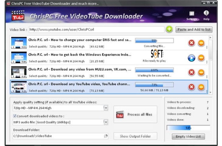 ChrisPC VideoTube Downloader Pro 14 _Softted.com_