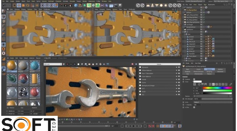 V-Ray Advanced 5.20.03 For Cinema 4D_Softted.com_