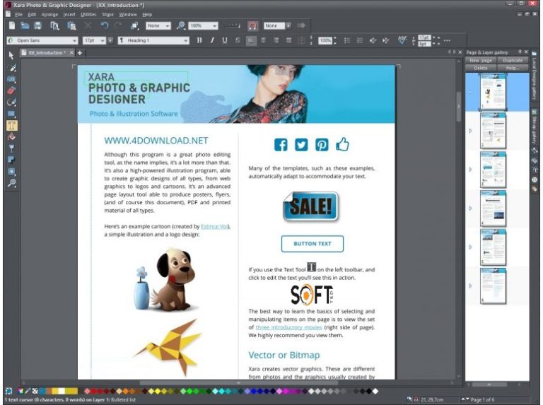 Xara Photo & Graphic Designer 19 Free Download_Softted.com_