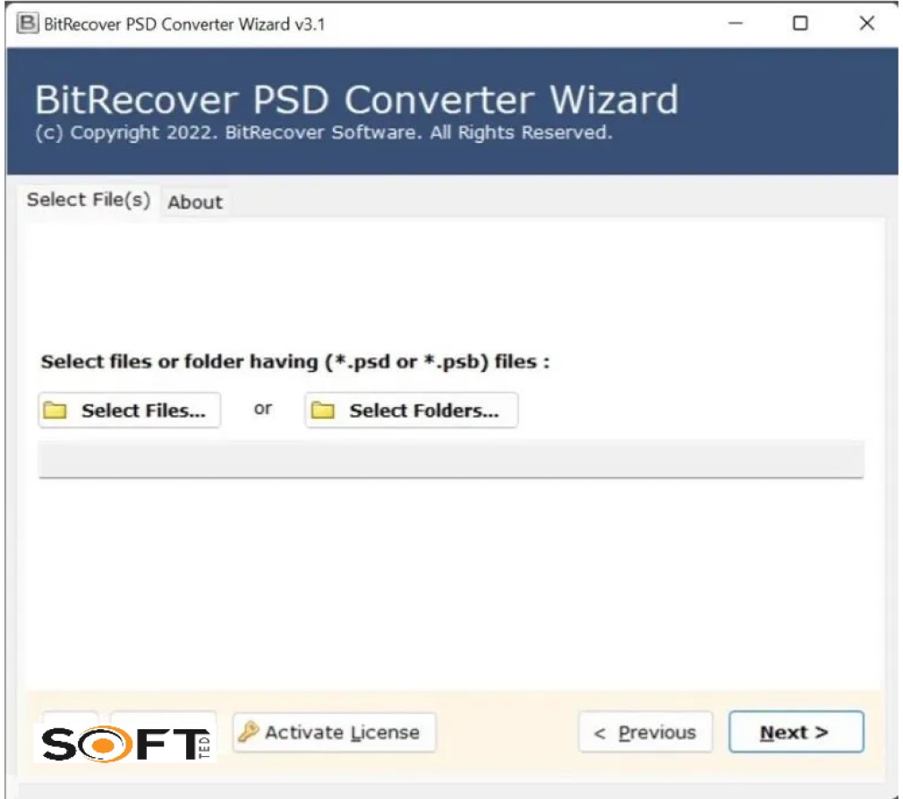 BitRecover PSD Converter Wizard 3 Free Download_Softted.com_