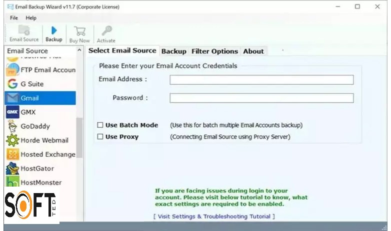 RecoveryTools Email Backup Wizard 2022 Free Download_Softted.com_