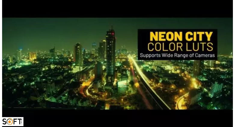 VideoHive – Neon City LUTs for Final Cut [CUBE] Free Download_Softted.com_