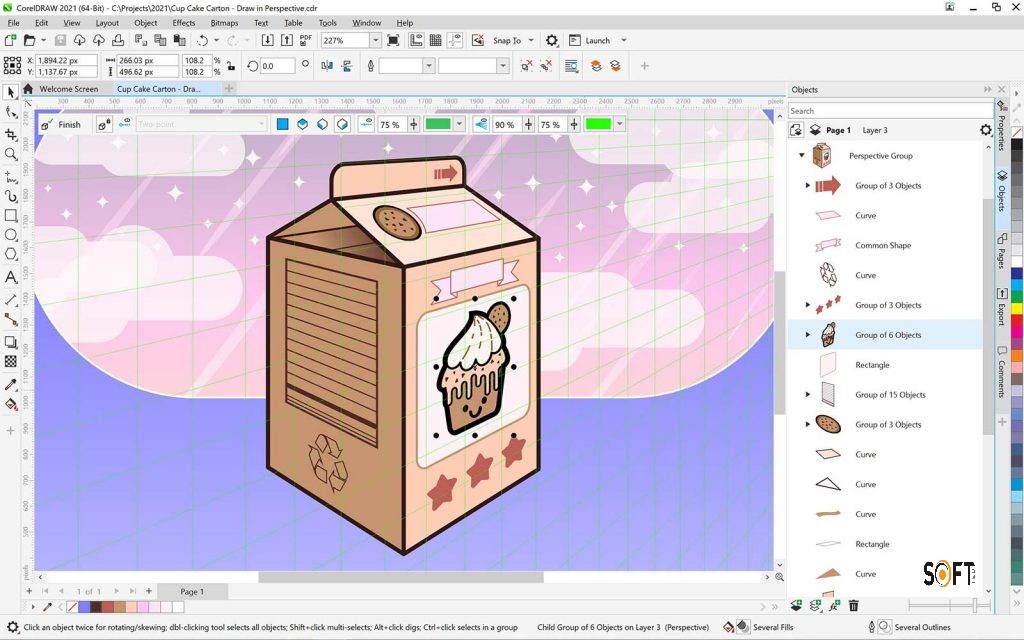 CorelDRAW Graphics Suite 2022 Free Download_Softted.com_