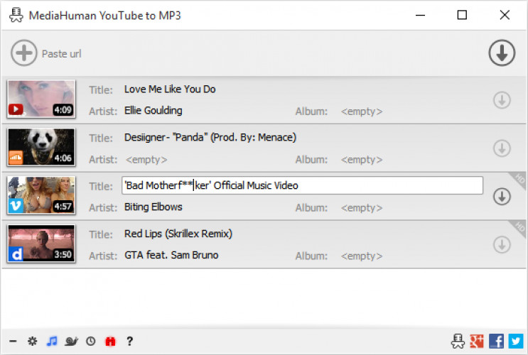 MediaHuman YouTube To MP3 Converter 3 Free offline x64