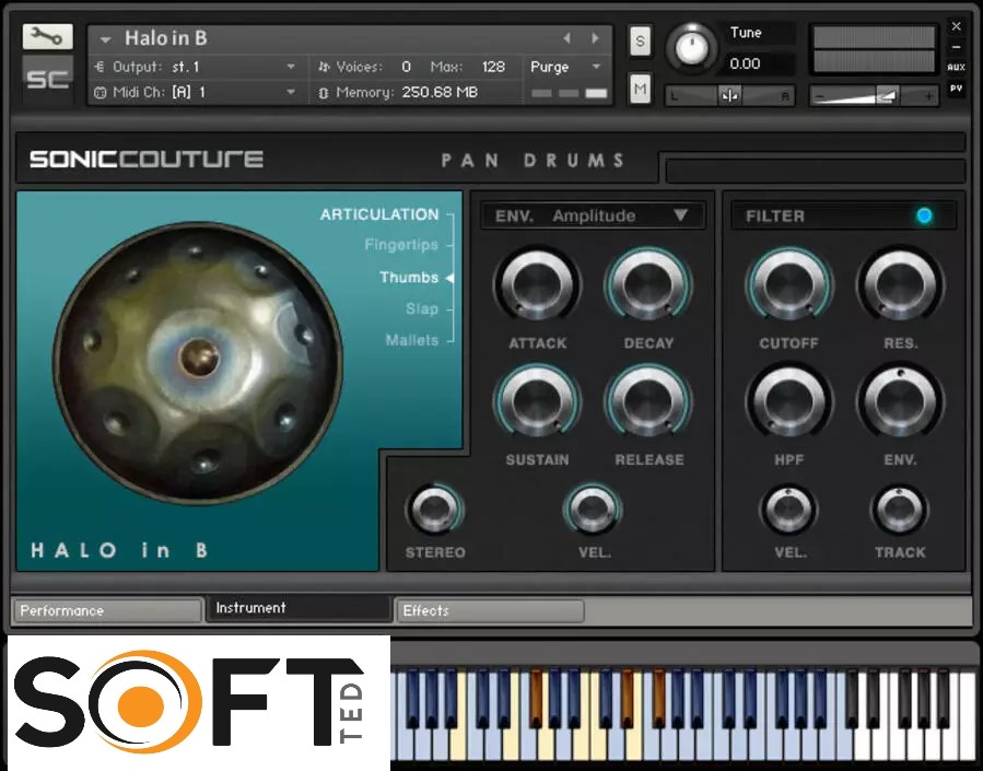 Soniccouture – PAN DRUMS (KONTAKT) Free Download_Softted.com_