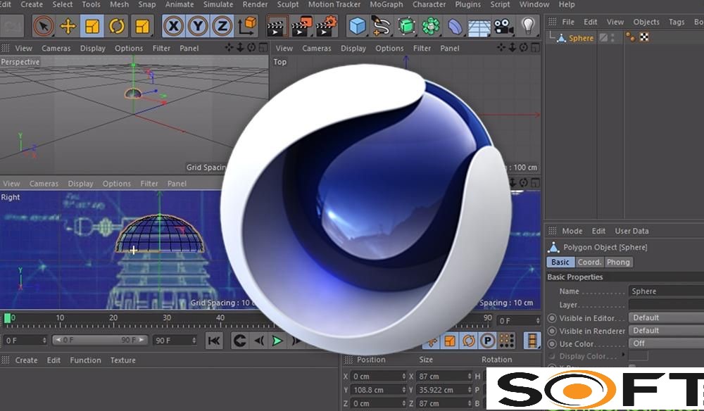 Maxon Cinema 4D 2023 Free Download_Softted.com_