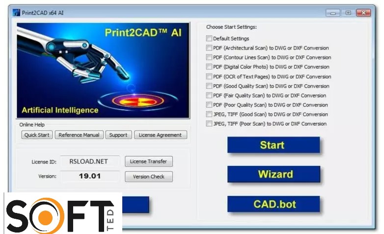 Free Download Print2CAD AI Phenomenon 2022_Softted.com_