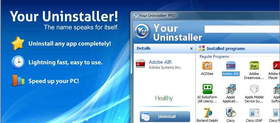 Your Uninstaller Pro 7.5 free download