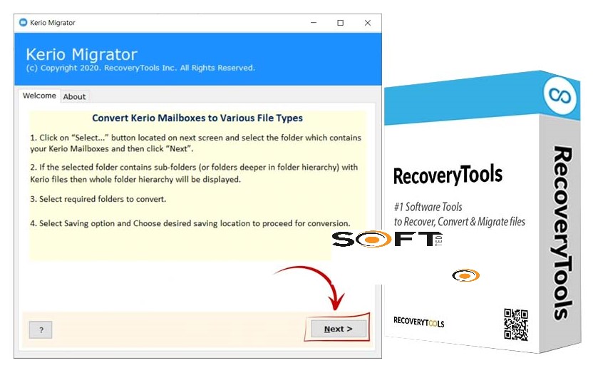 RecoveryTools Maildir Migrator 5 Free Download_Softted.com_