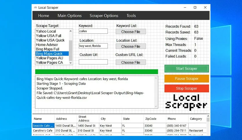 Local Scraper for Windows free direct download link-www.softted.com-